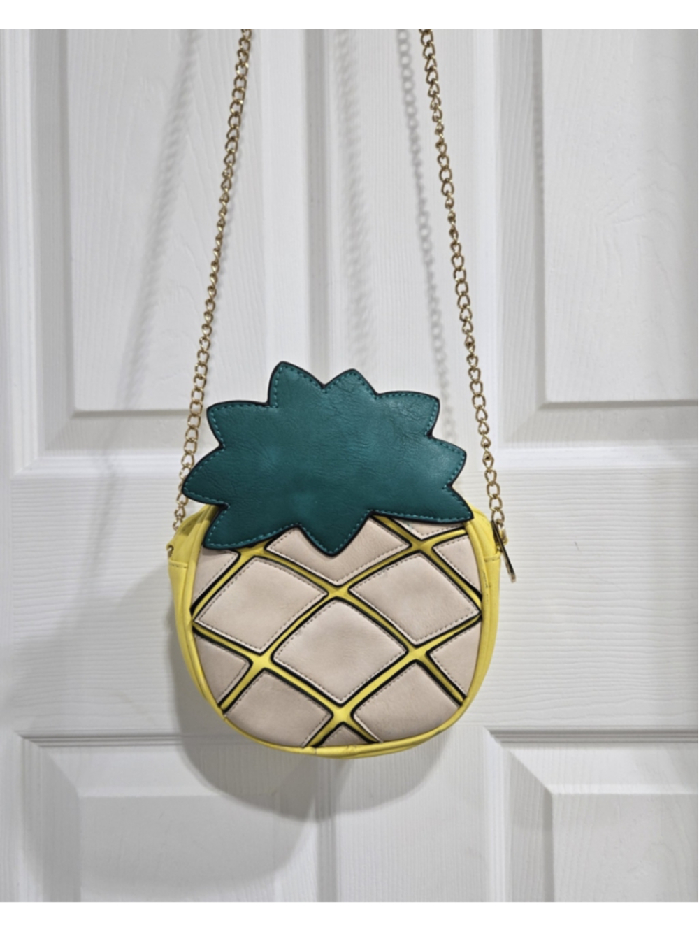 Women's Torrid Pineapple Crossbody Bag One Size Yellow Green